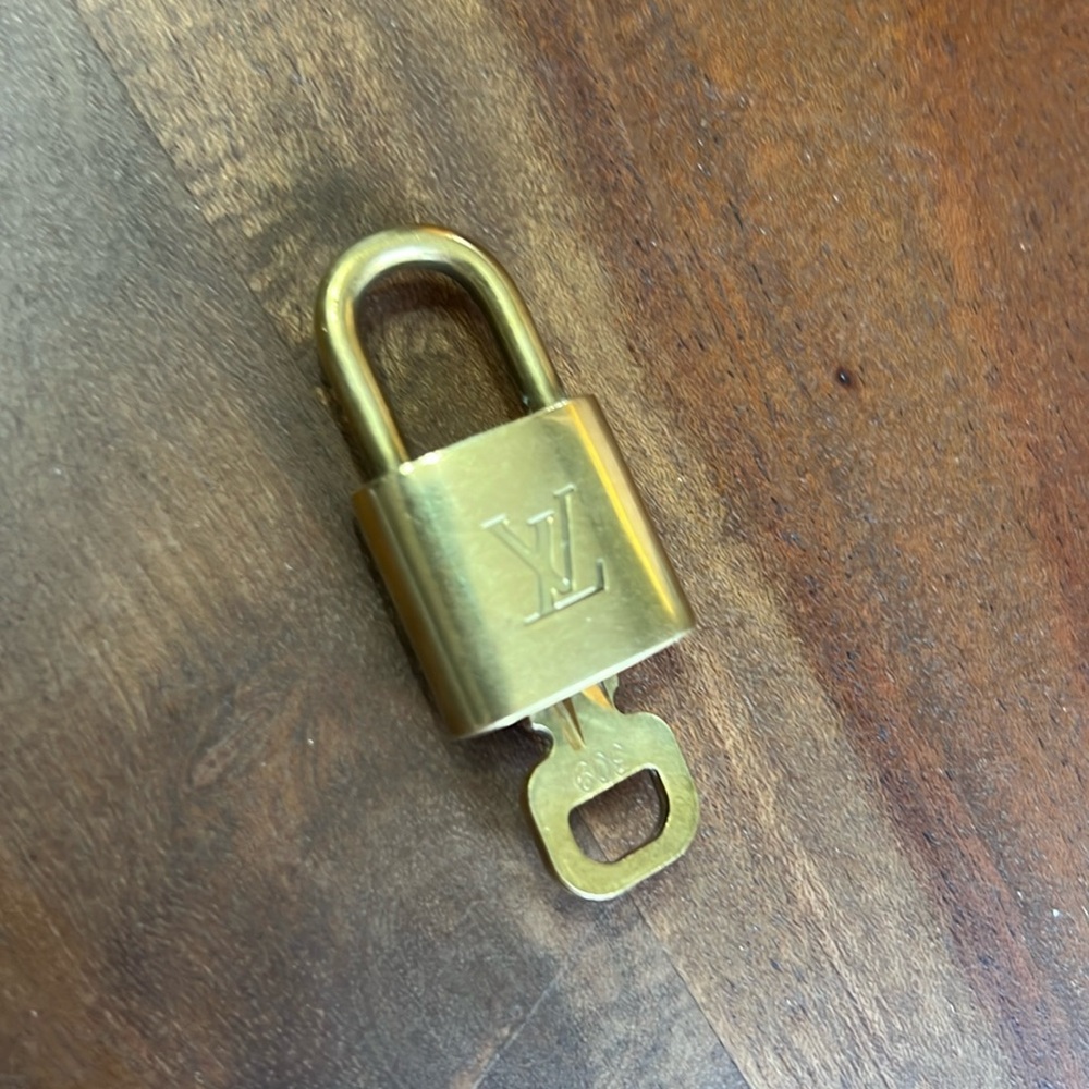 Louis Vuitton lock and key #309